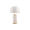 TISCHLAMPE Freya LED 18/18/30 cm - Weiß, Metall (18/18/30cm) - Leitmotiv