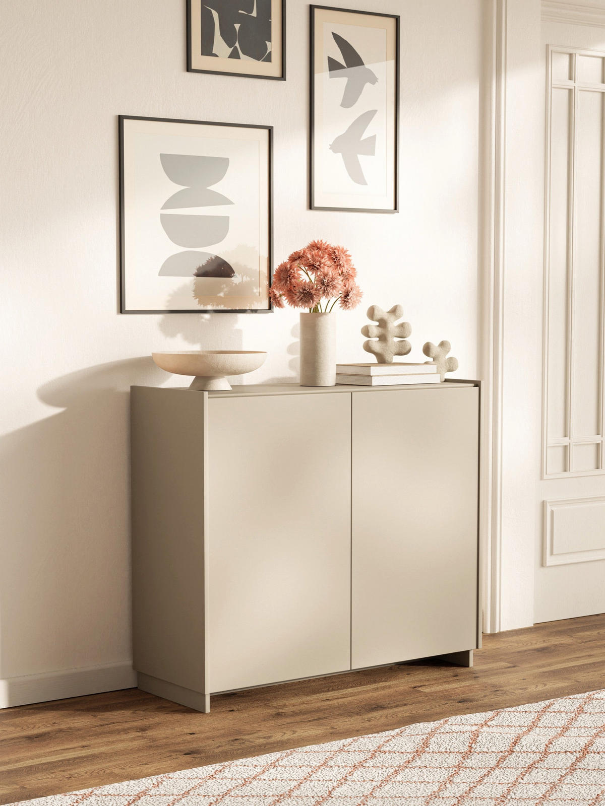 SIDEBOARD Magro Kaschmir 103 cm - Taupe, Holzwerkstoff (103.4/84/39cm) - Selsey