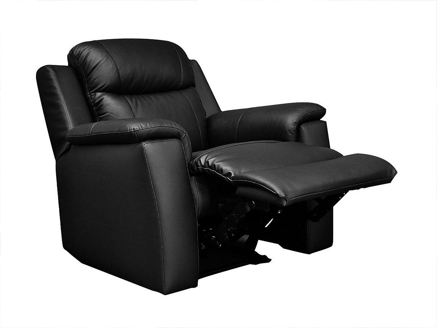 Vente-Unique Relaxsessel Schwarz 95x100x96 cm