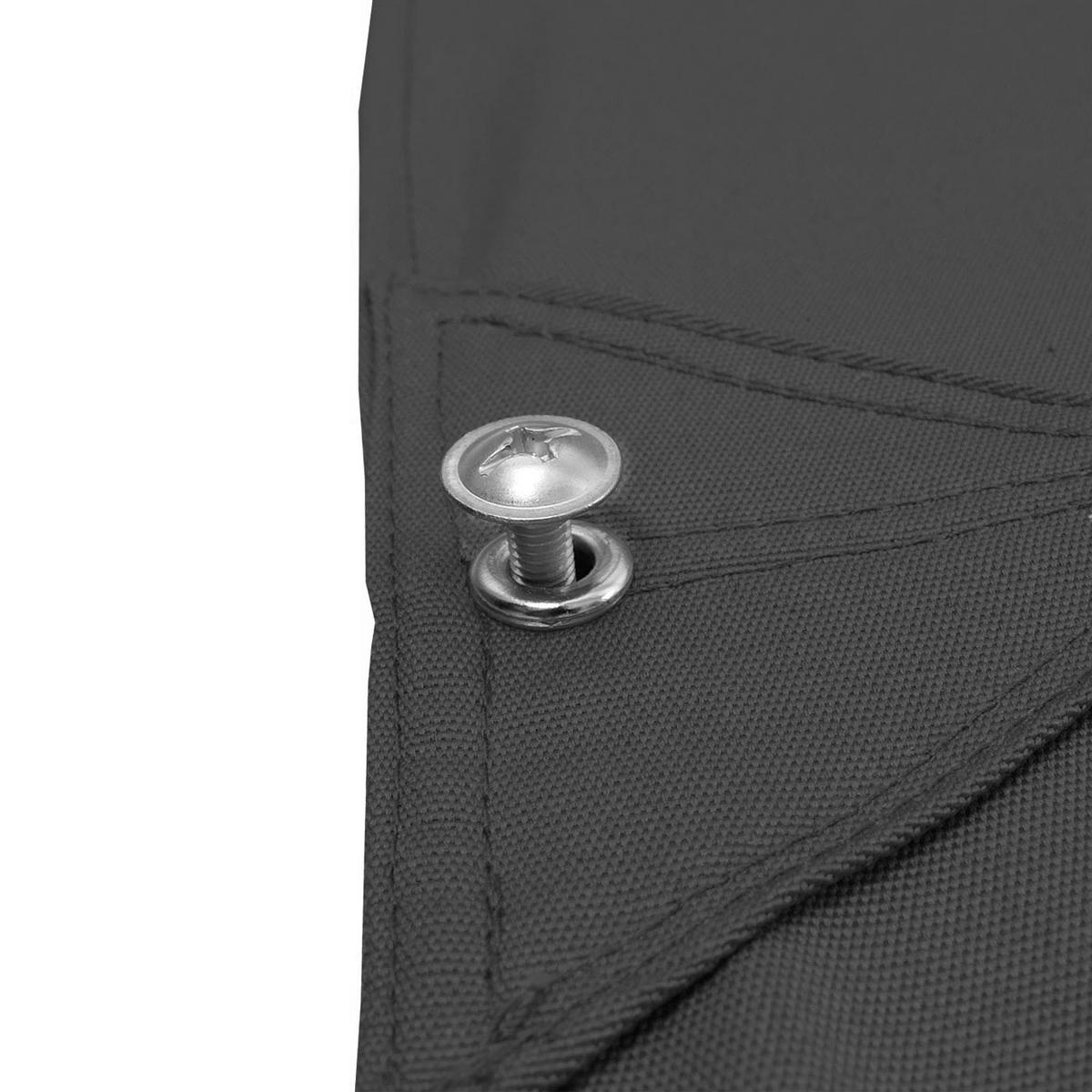 SCHIRMBEZUG C57B Anthrazit - Anthrazit, Textil (300/300cm) - MCW