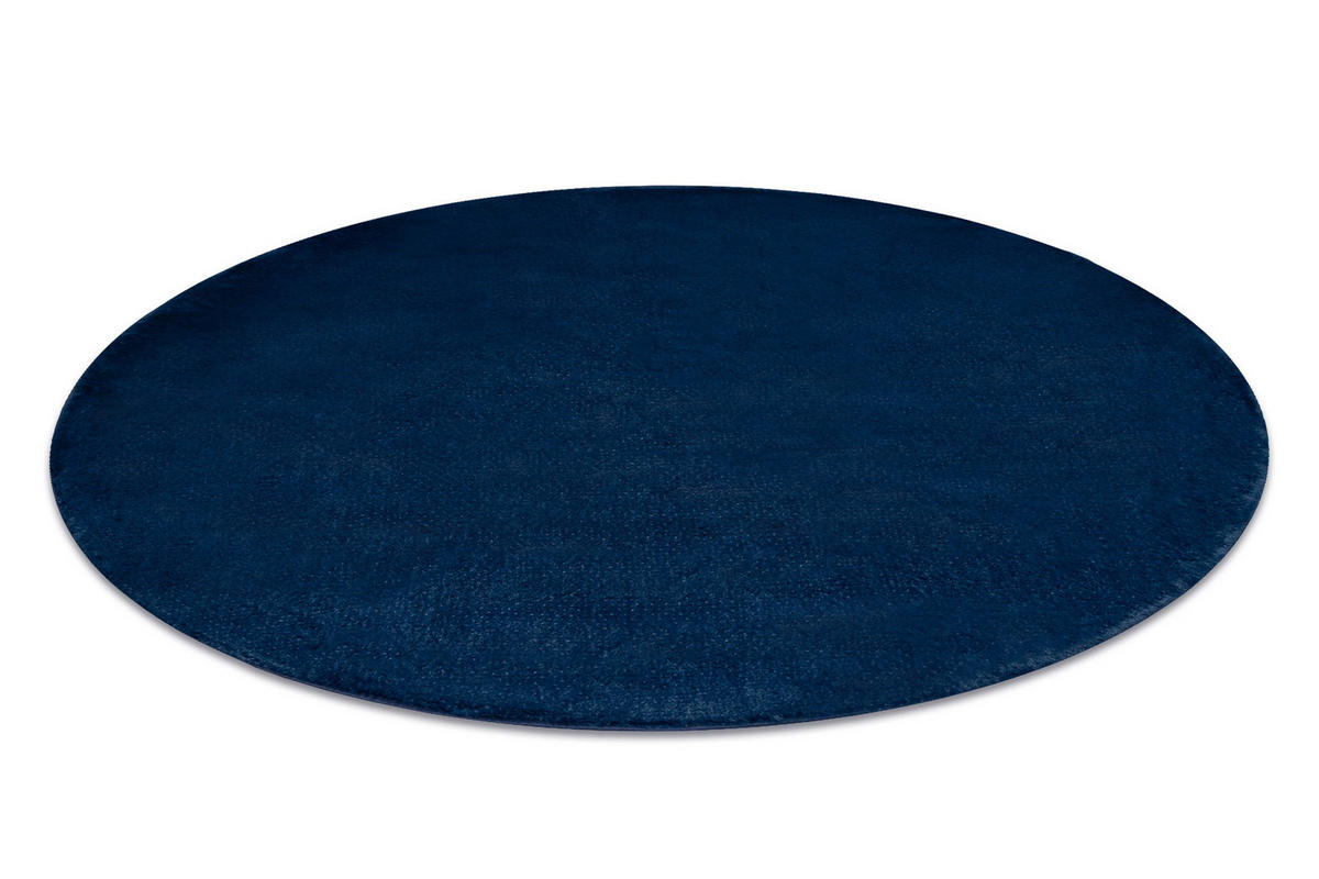 TEPPICH Posh 80 cm - Blau, Textil (80/80cm) - rugsX
