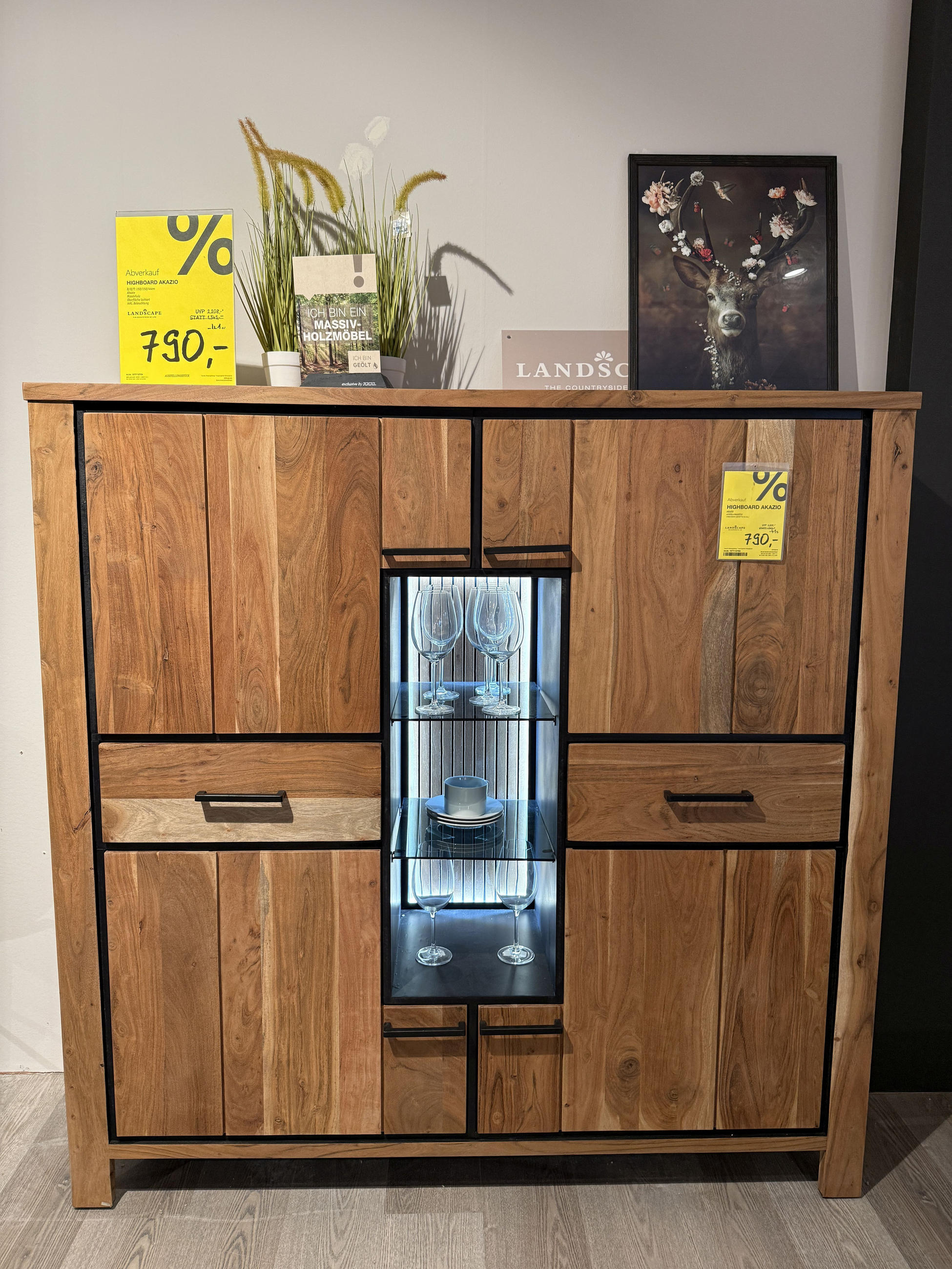 Highboard Akazio - Landscape
