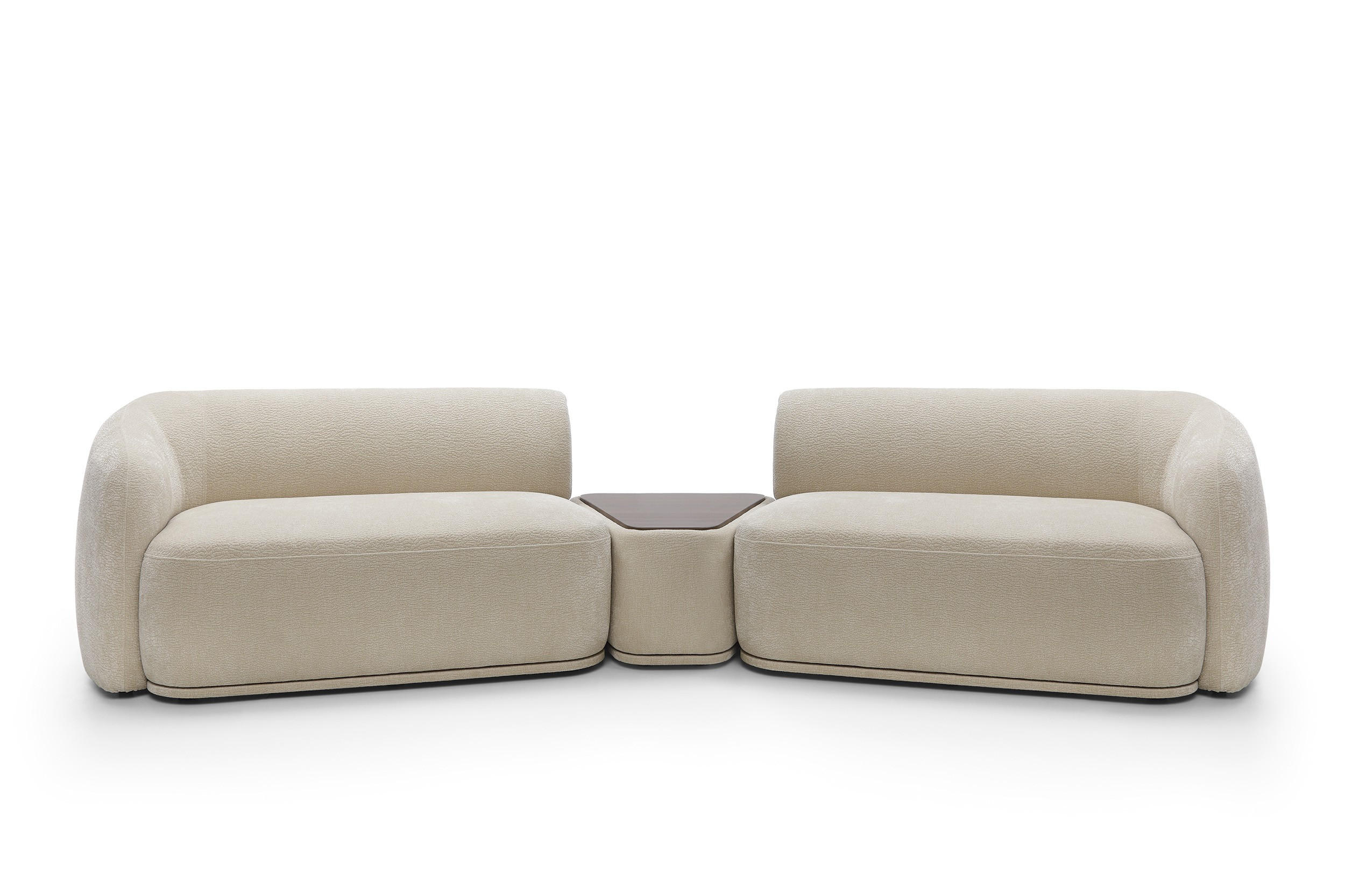 Bettso Sofa Beige 357x75x97 cm
