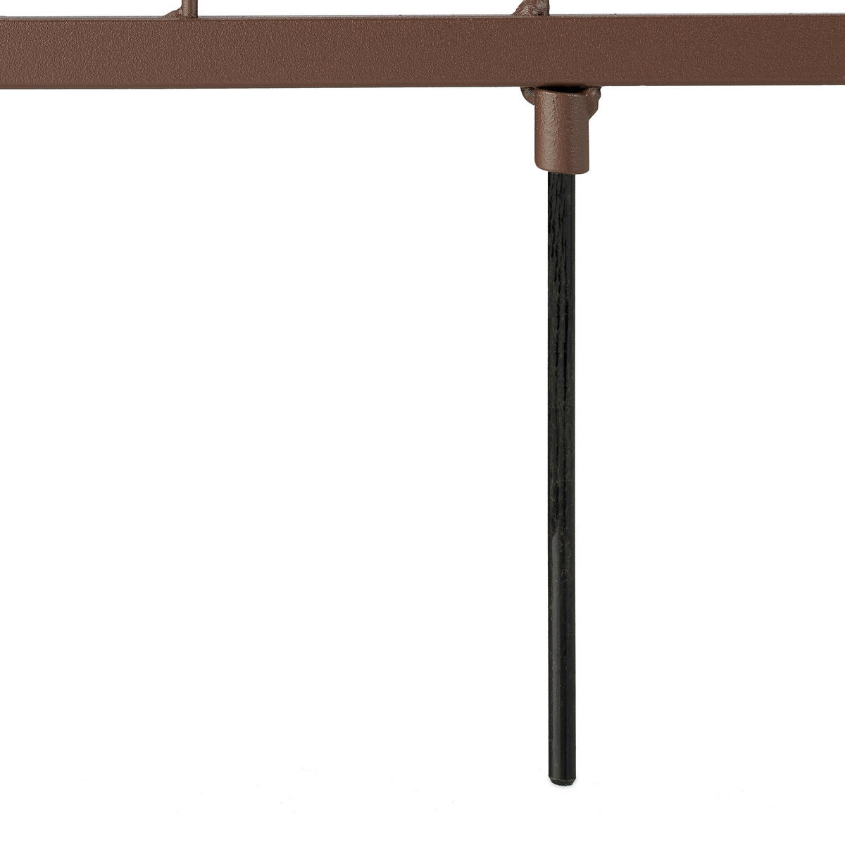 4XBEETZAUN - Braun, Metall (57/46/1.5cm) - Relaxdays