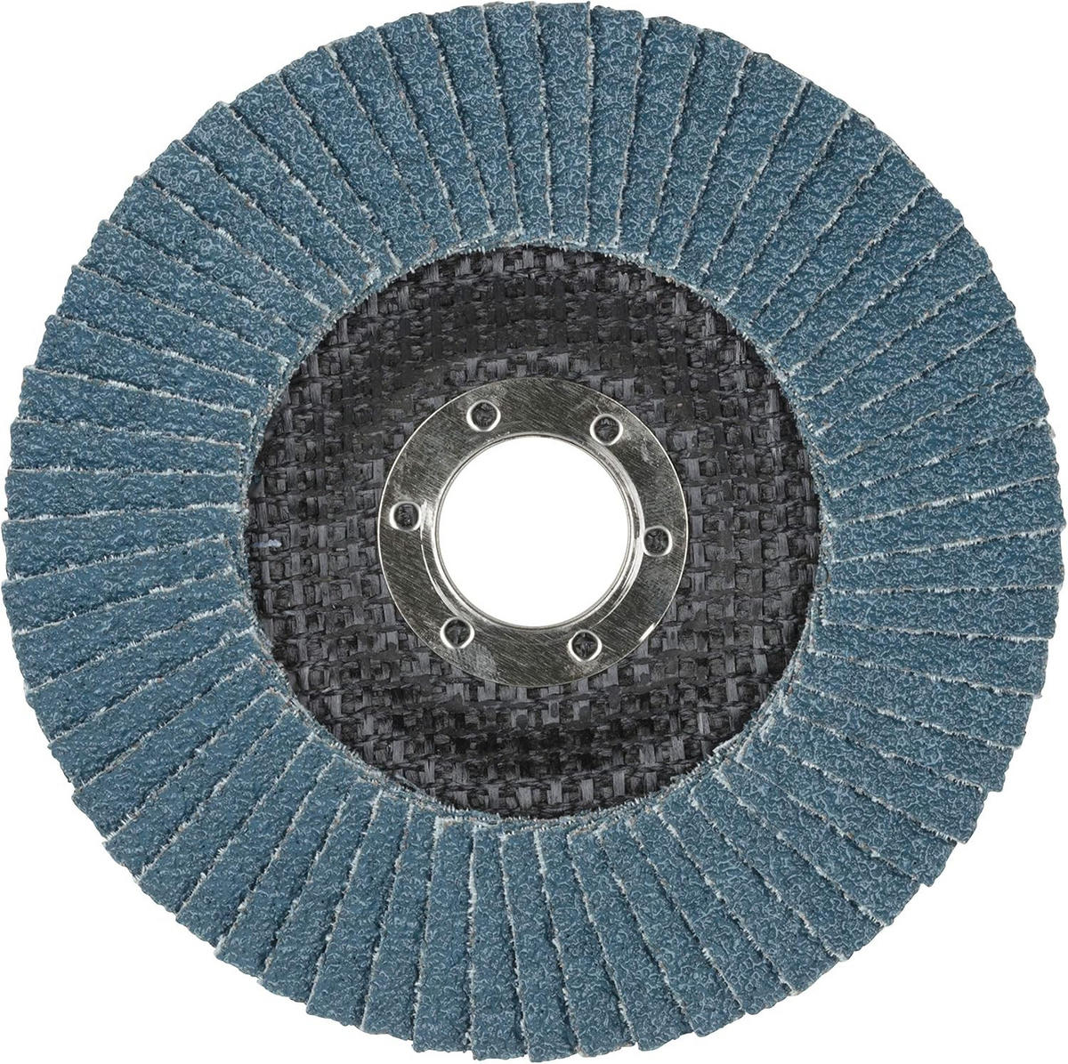 SCHLEIFSCHEIBEN – 10 Stück, 115 mm x 22 mm, Körnung 80 - Blau, Metall (11.5/11.5/1cm) - DCA