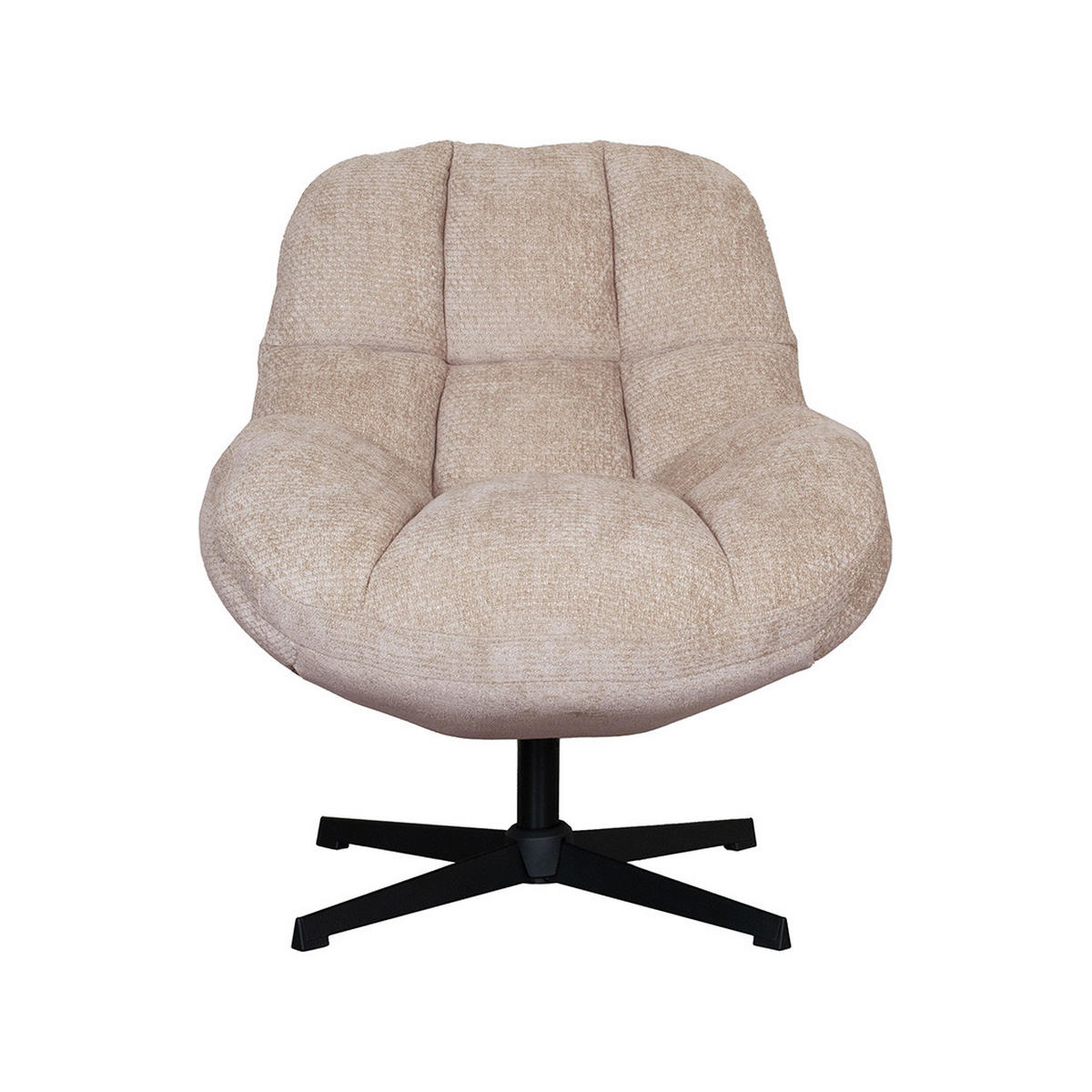 SESSEL Huxley - Clay - 86/76/92 cm - - Beige, Textil (49/85/62cm) - LABEL51