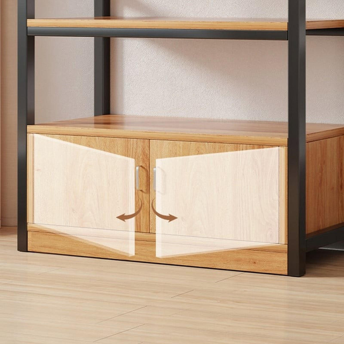 STANDKABINETT, braun 60/30/190cm - Braun, Holzwerkstoff (60/190/30cm)