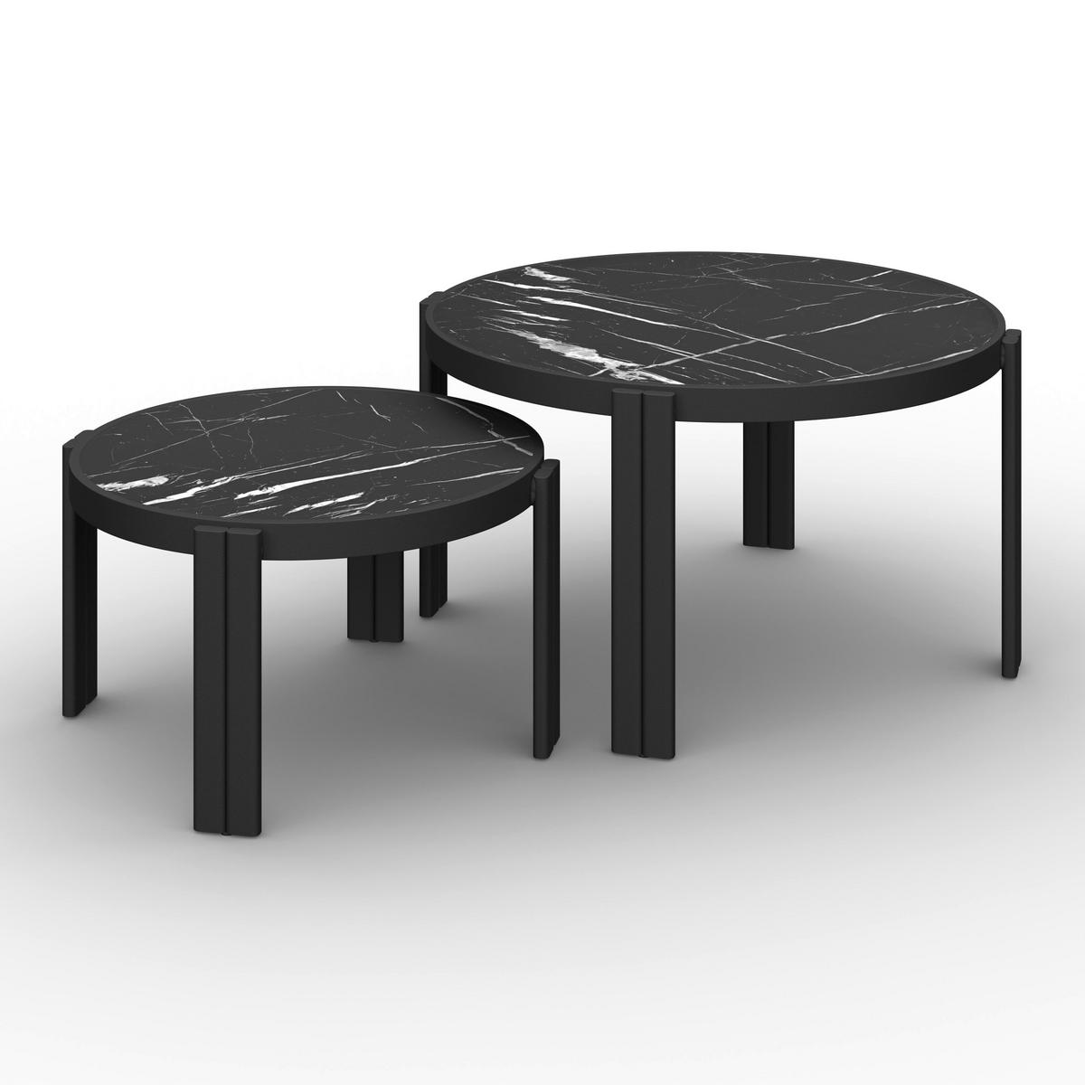 LOUNGEGARNITUR Cherry Hellgrau Outdoorstoff/Metall - Hellgrau, Metall
