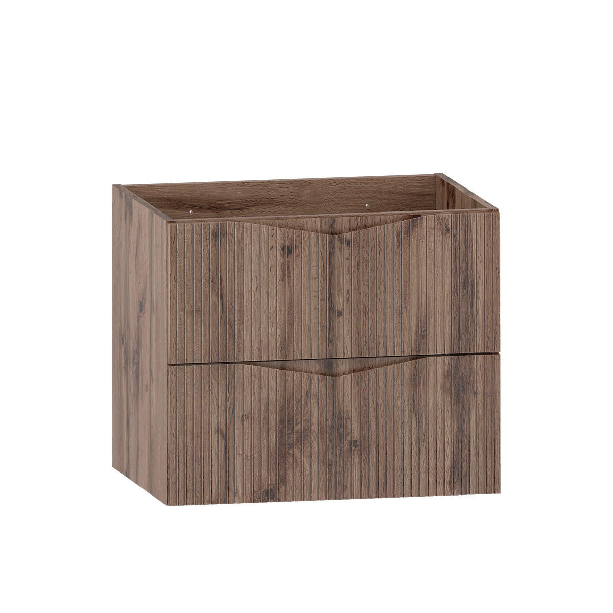 WASCHTISCHUNTERSCHRANK 60cm Tao Holz - Braun, Holzwerkstoff (60/50/46.5cm) - Petits-meubles