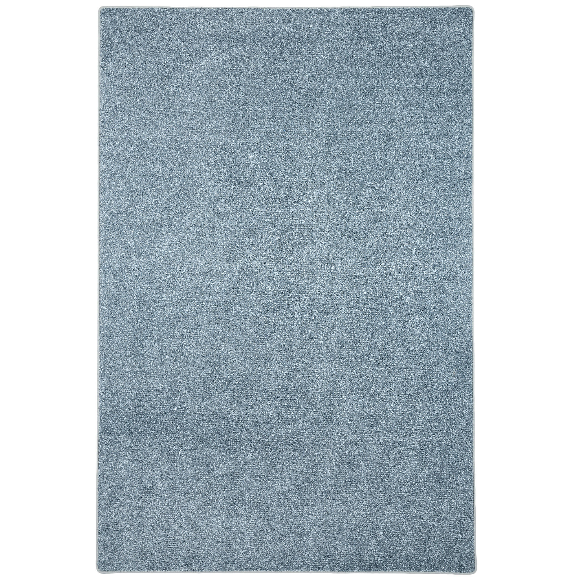 HOCHFLOR VELOURS TEPPICH LUNA MIX - Blau, Textil (160/160cm) - Snapstyle