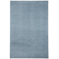 HOCHFLOR VELOURS TEPPICH LUNA MIX - Blau, Textil (160/160cm) - Snapstyle
