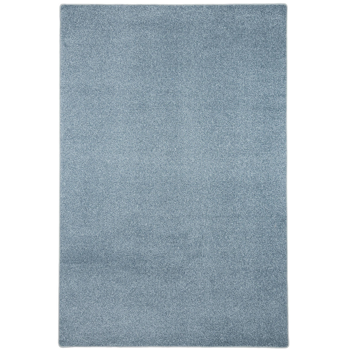 HOCHFLOR VELOURS TEPPICH LUNA MIX - Blau, Textil (160/160cm) - Snapstyle