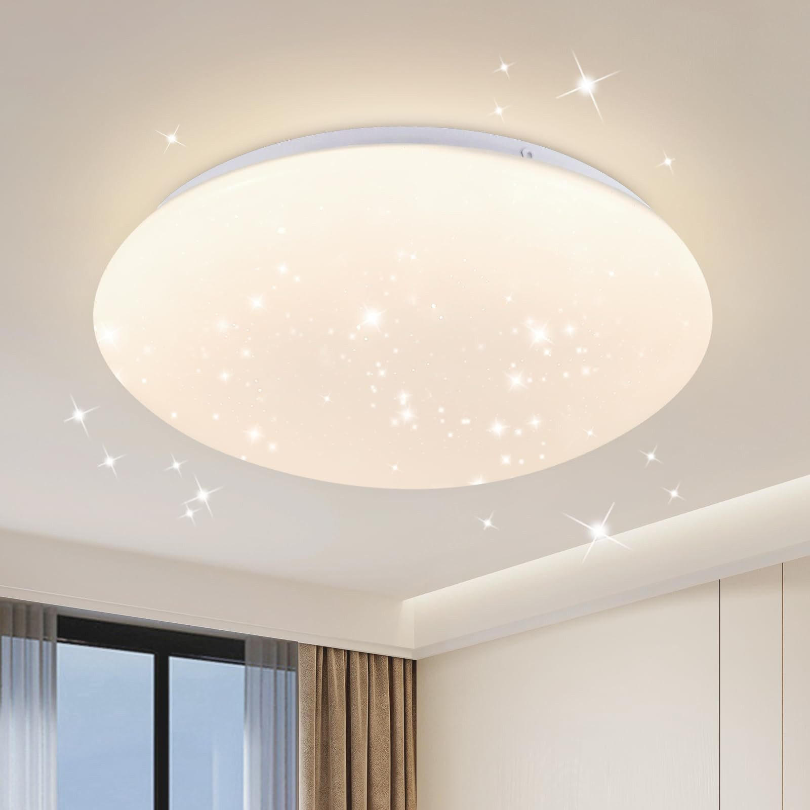 LED-DECKENLEUCHTE Malek 25.2/25.2/6.2 cm - Weiß, Kunststoff (25.2/25.2/6.2cm) - Nettlife