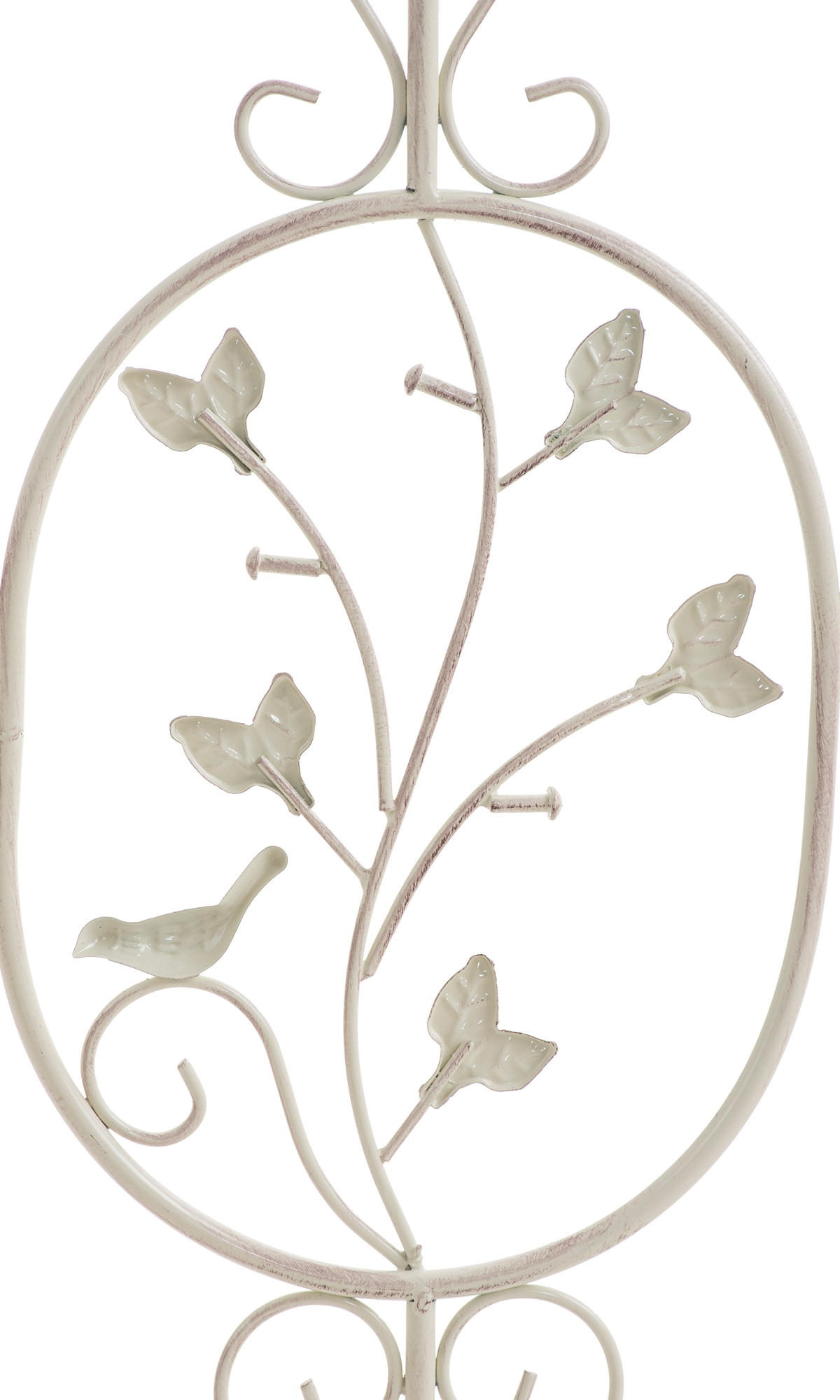 RANKGITTER Burg - 2er Set antik-creme - Naturfarben, Metall (35/122/7cm) - TPFLiving