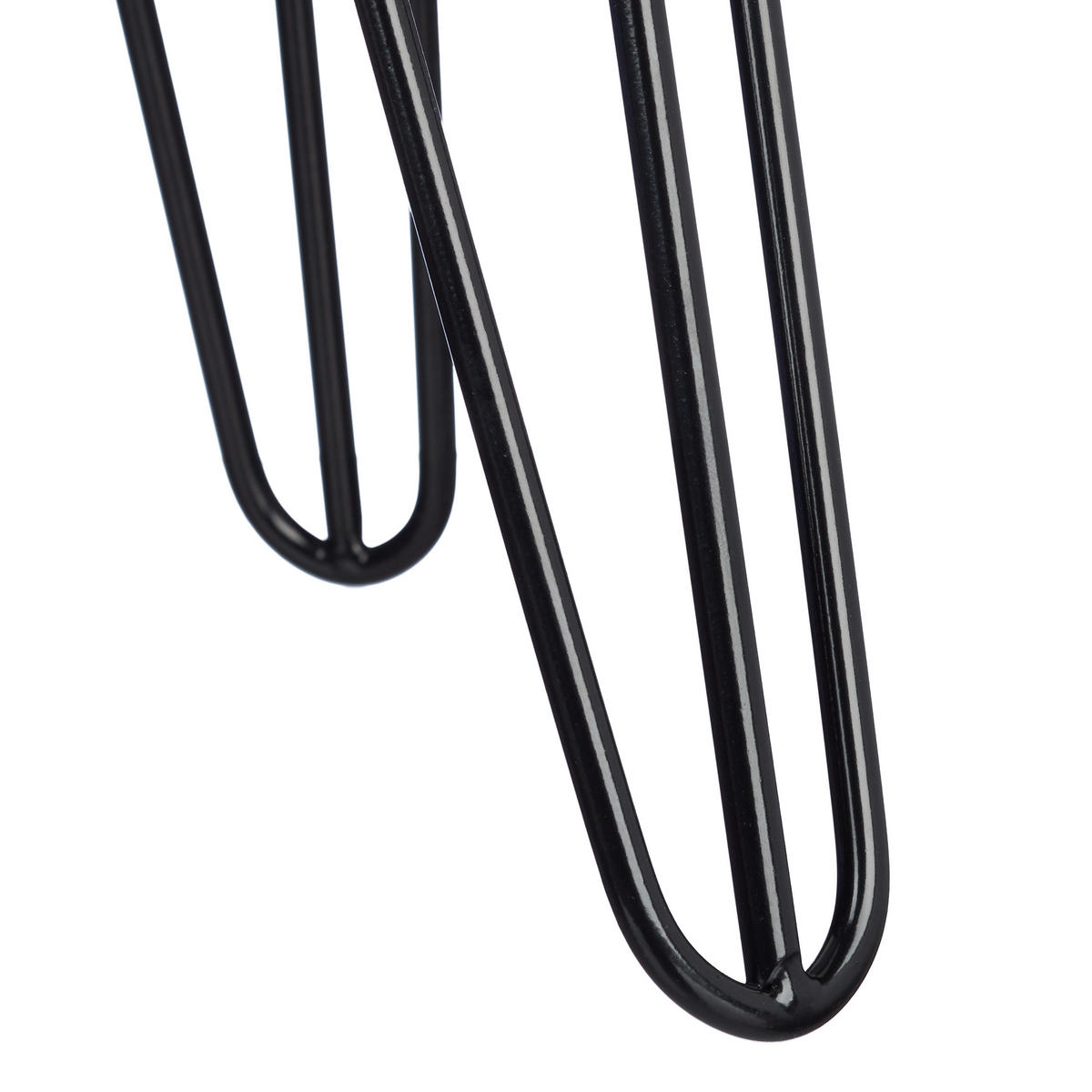 2XBEISTELLTISCH - Weiß, Holzwerkstoff/Metall (60/60/52cm) - Relaxdays