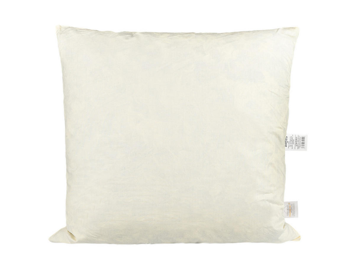 FEDERKISSEN Publik 60/60 cm - Creme, Textil (60/60cm) - beties Heimtextil
