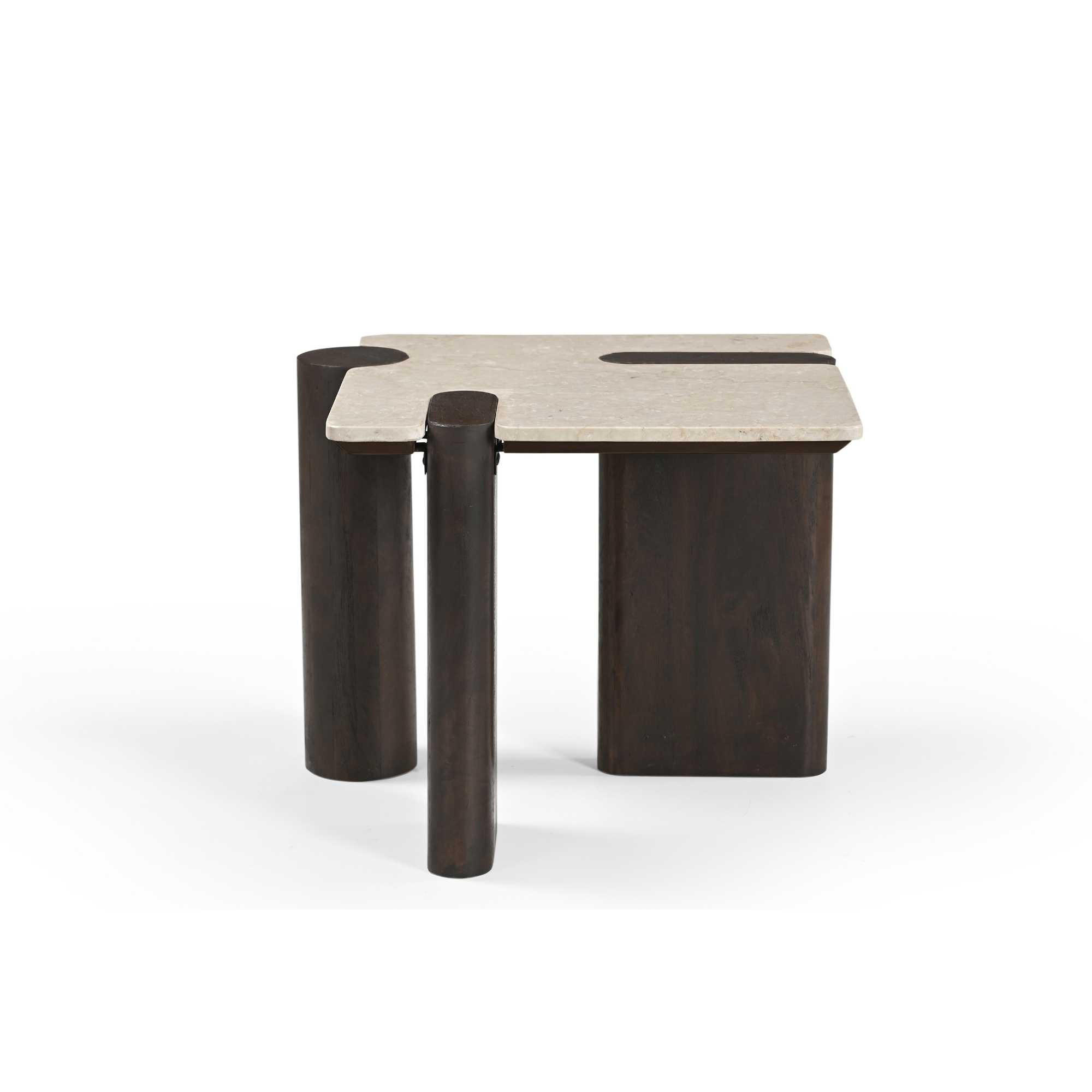 BEISTELLTISCH Mae Braun 50/57/45 cm - Braun, Naturmaterialien (50/57/45cm) - Starfurn
