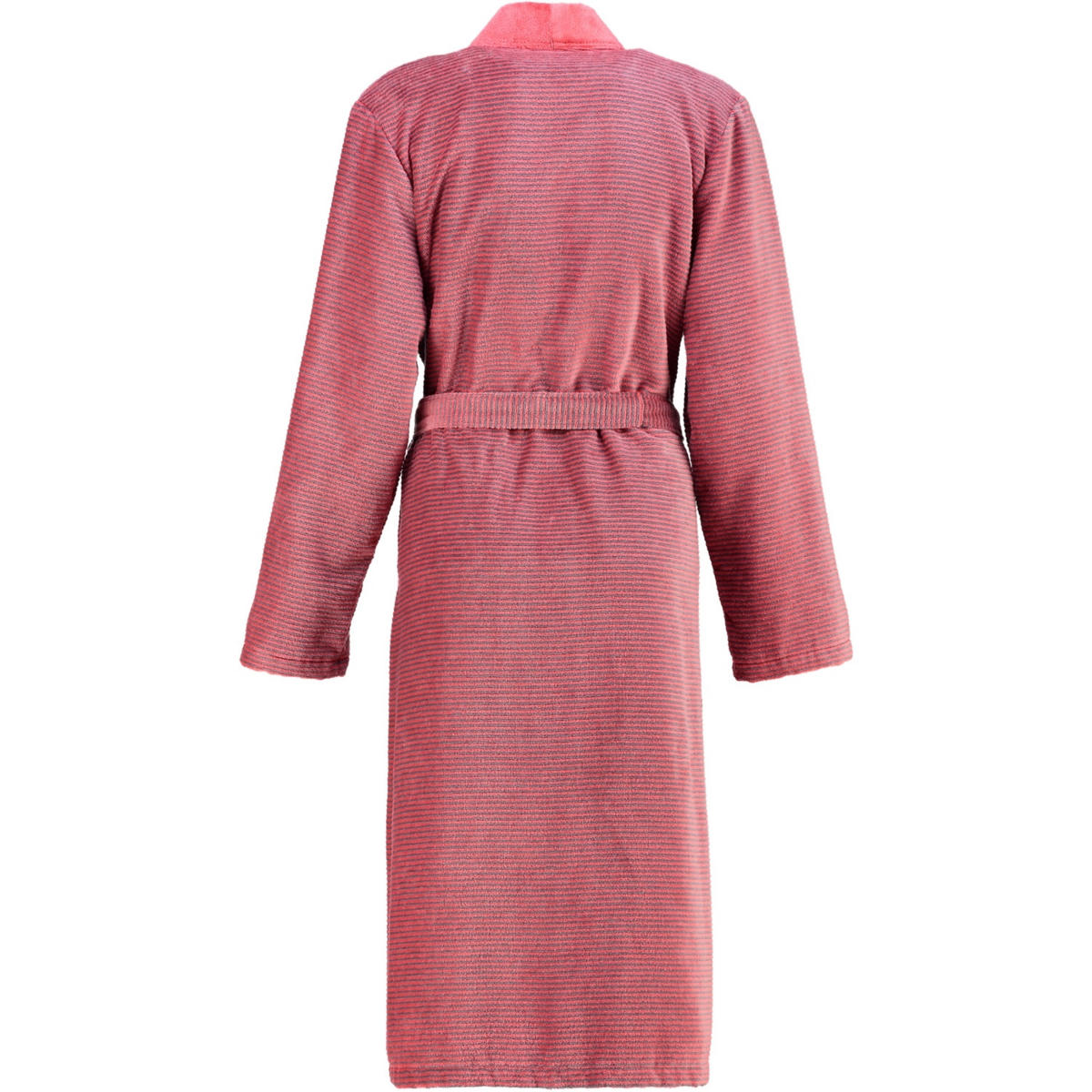 BADEMANTEL DAMEN KIMONO TWO-TONE 6431 ROT - 27 - Rot, Textil (Snull) - Cawoe