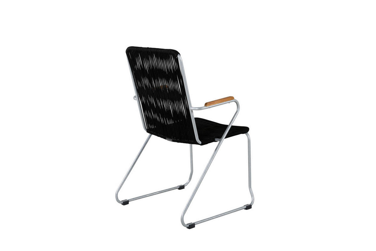 GARTENSTUHL 2er Set Akazie Dekor - Akaziefarben, Holzwerkstoff (60/93/63cm) - ebuy24