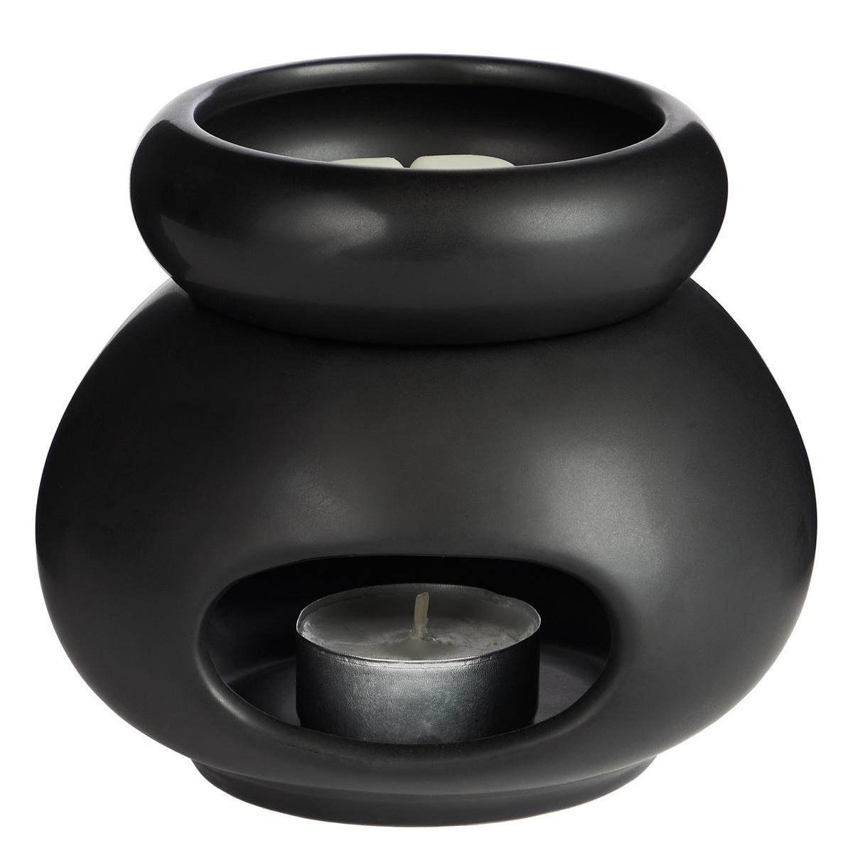 AROMALAMPE Ambiance - Schwarz, Keramik (12/11/12cm) - Butlers