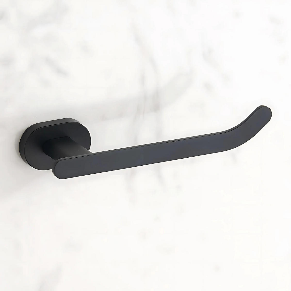 HALTER Für Toilettenpapier Rea 109 Til Black - Schwarz, Metall (17.5/4.5/6.5cm) - REA