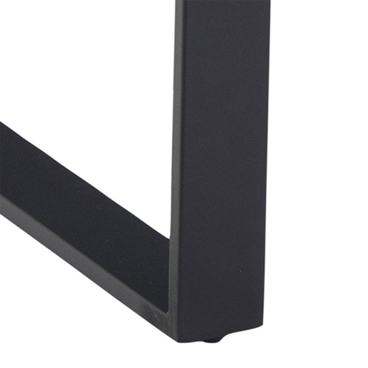 ESSGRUPPE 5-TLG. Tilst Schwarz, Grau - Grau, Holzwerkstoff/Textil (160/74/90cm) - ebuy24