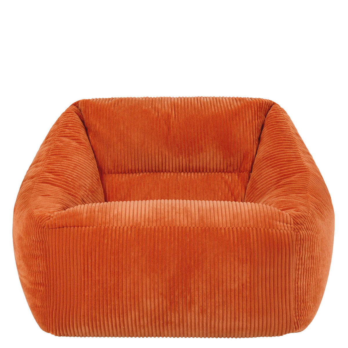 SITZSACK Cord Sessel Natalia - Terracotta, Textil (97/73/84cm) - icon