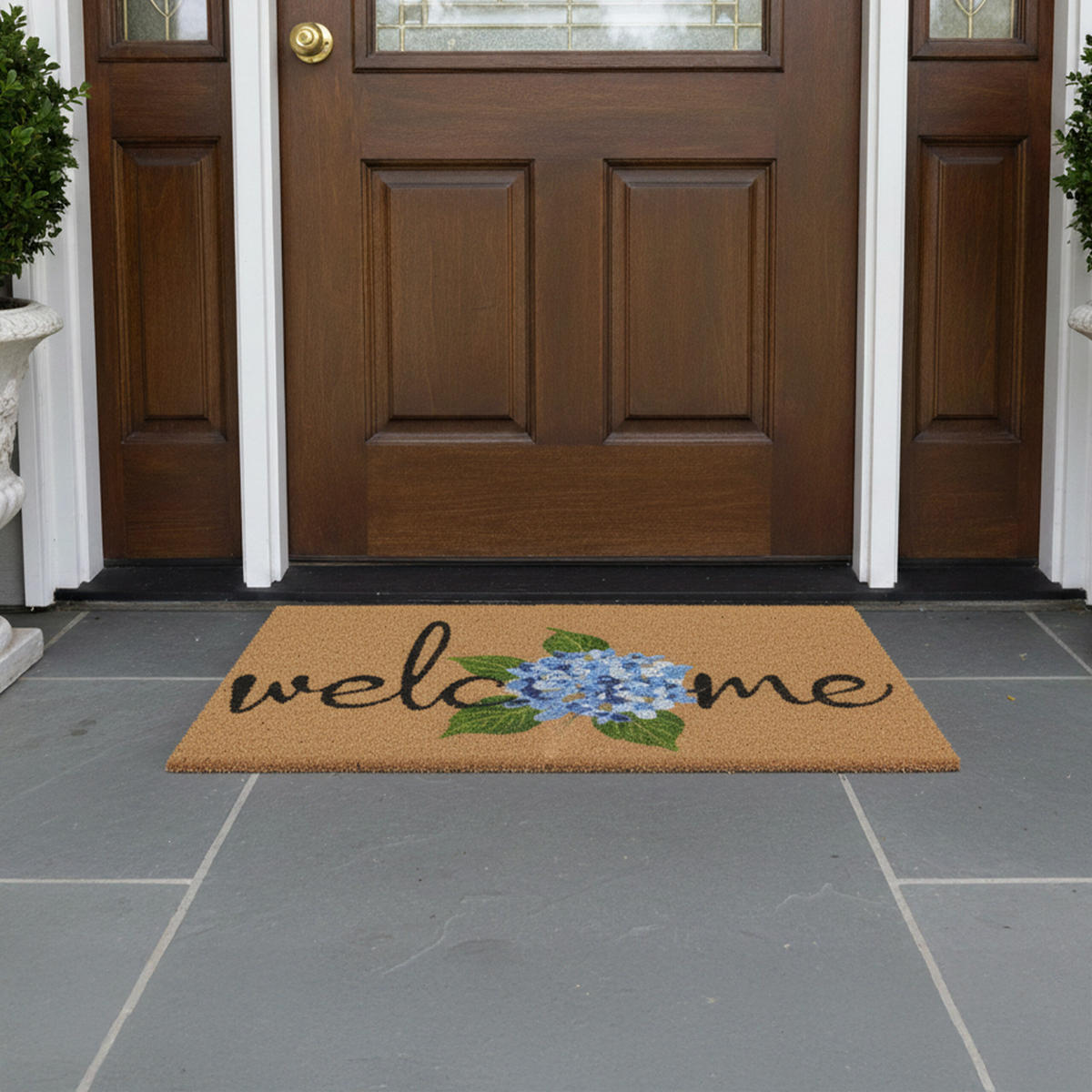 FUSSMATTE - Multicolor, Kunststoff/Textil (60/40cm) - Relaxdays