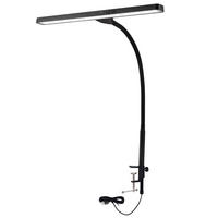 SCHREIBTISCHLEUCHTE, Schreibtischlampe, Schwarz - Schwarz, Kunststoff (70/39/70cm) - KRUMAD