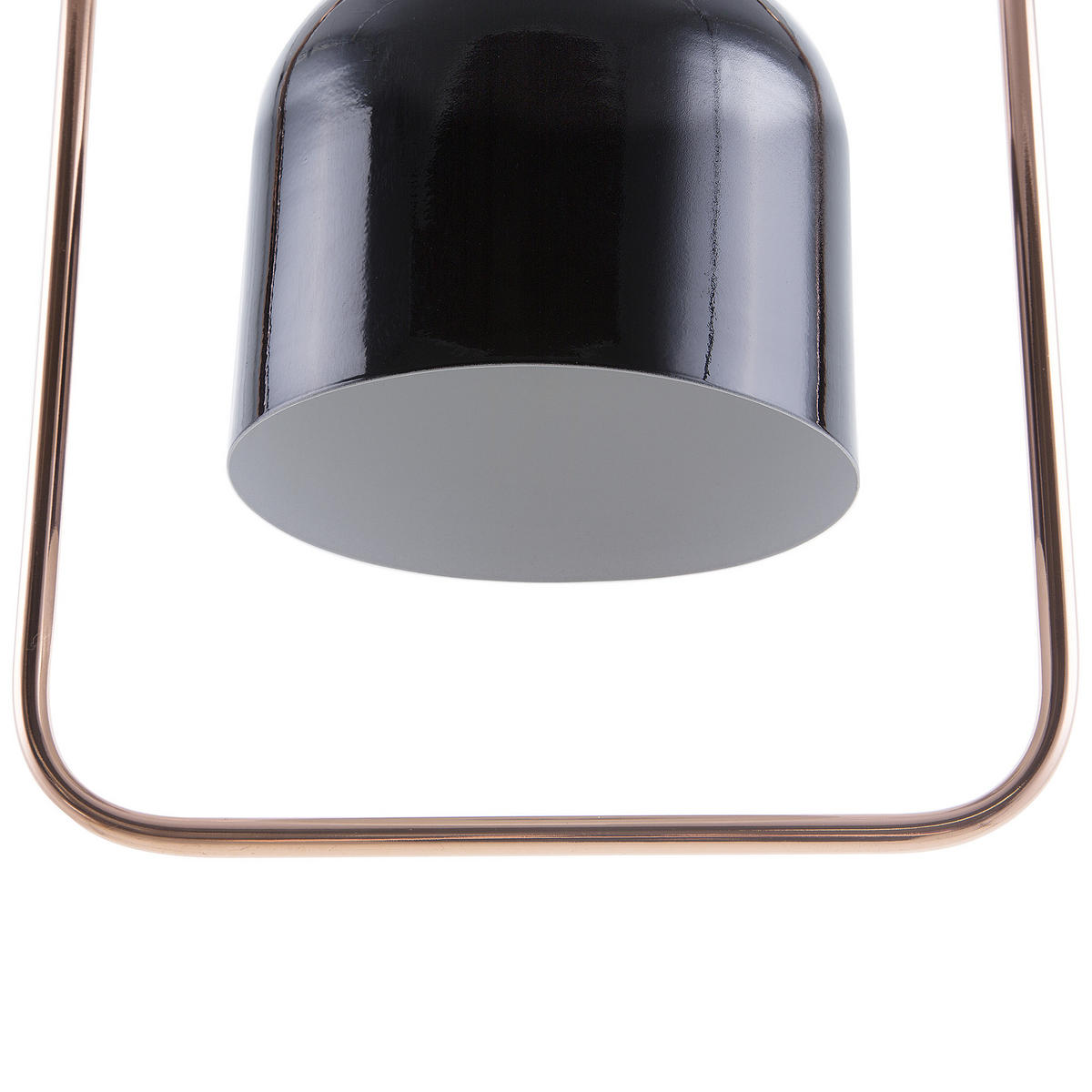 HÄNGELEUCHTE Mavone 15/24/121 cm - Schwarz, Metall (15/24/121cm) - Beliani