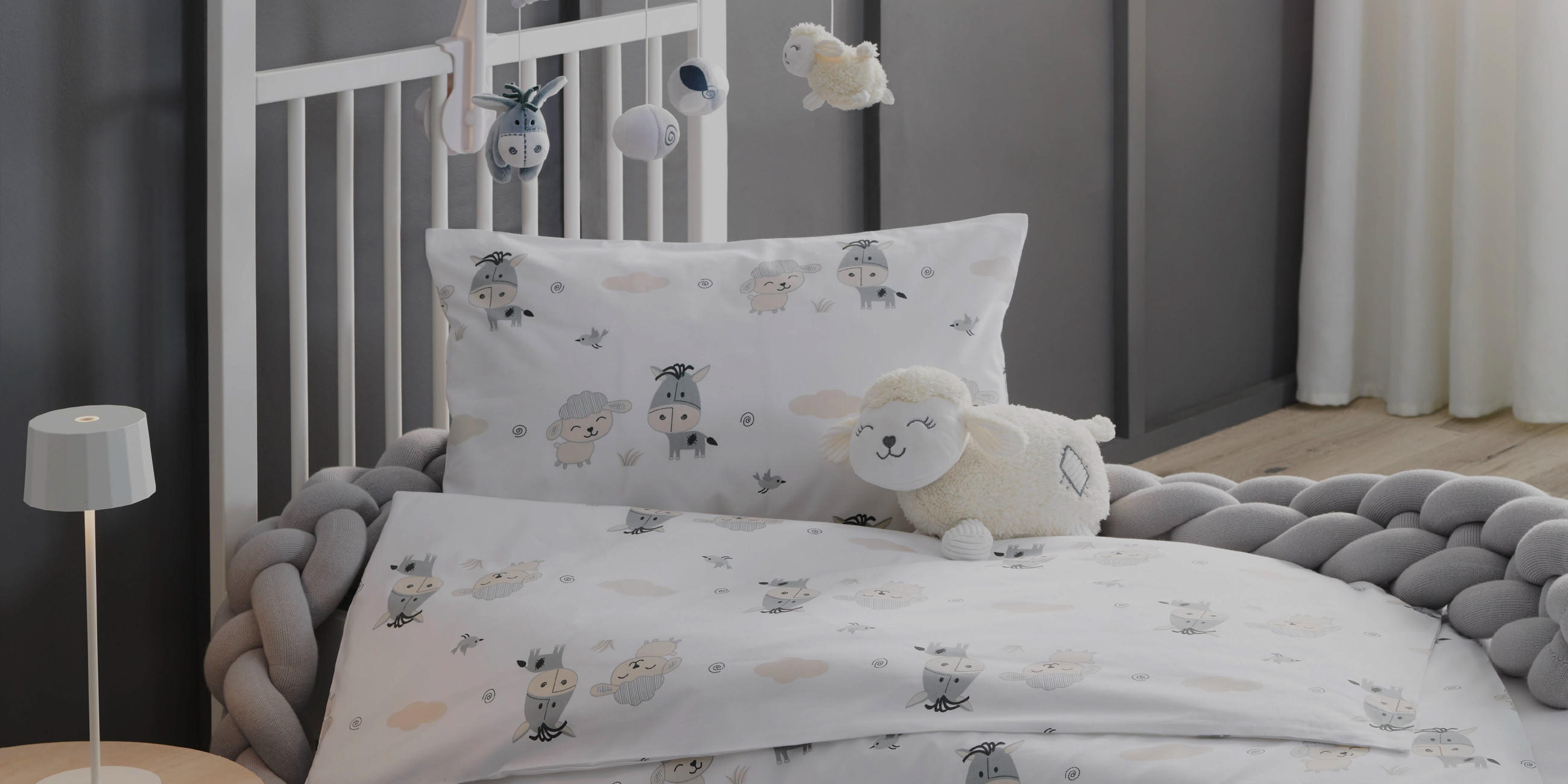 Babytextilien Diego und Molly