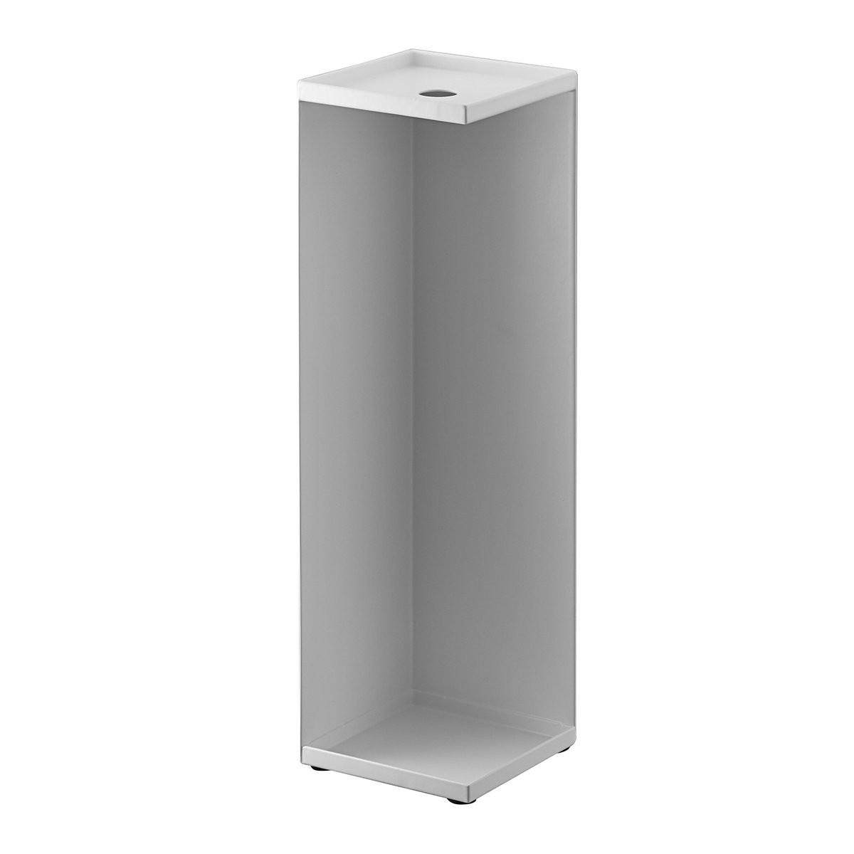 YAMAZAKI Tower 7850 Toilettenpapierhalter in Weiß – Stilvolle und praktische Aufbewahrung - Weiß, Metall (11.5/38.5/11.5cm) - Yamazaki