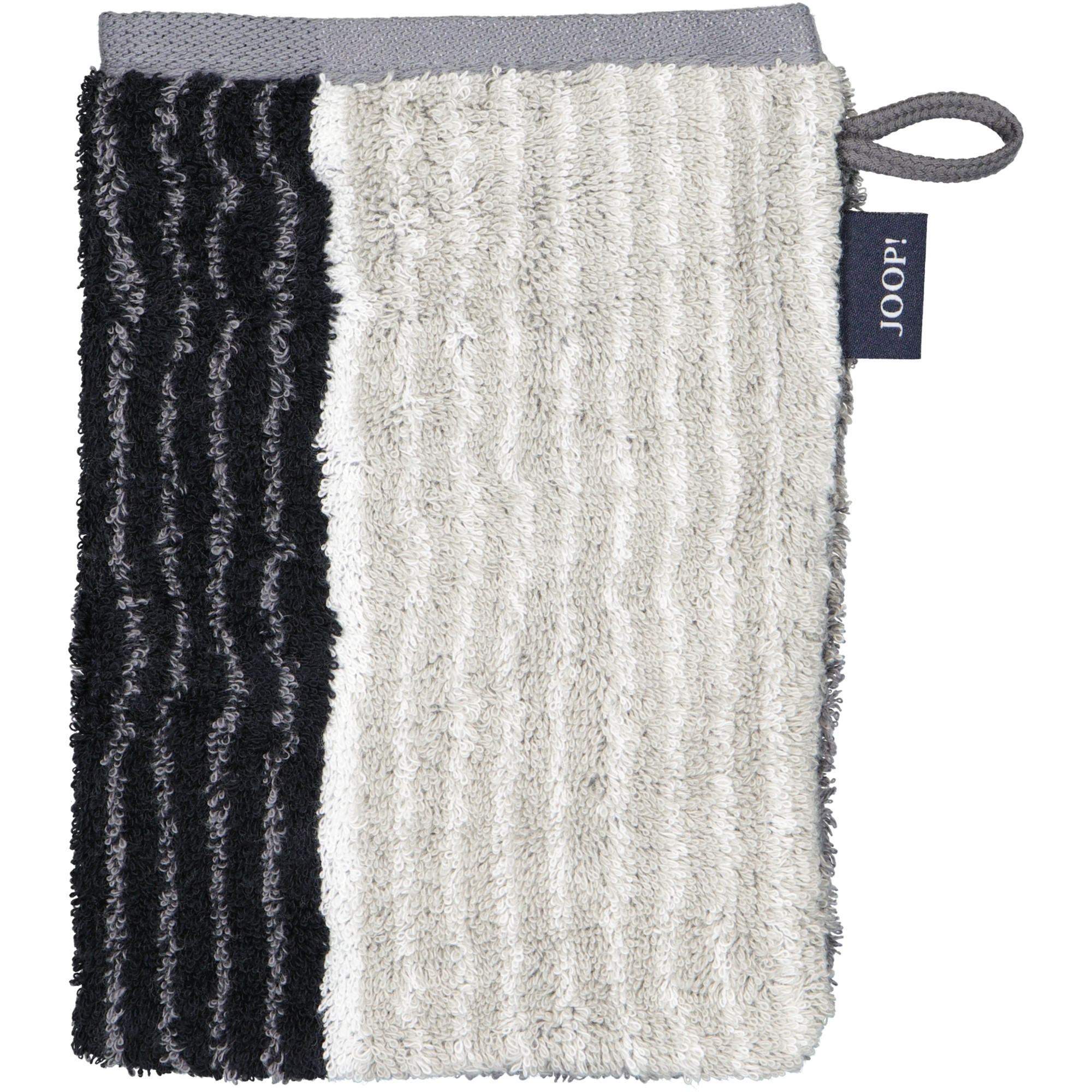 WASCHLAPPEN SIGNATURE LINES 1658 SCHWARZ - 97 - Schwarz, Textil (16/22cm) - Joop!