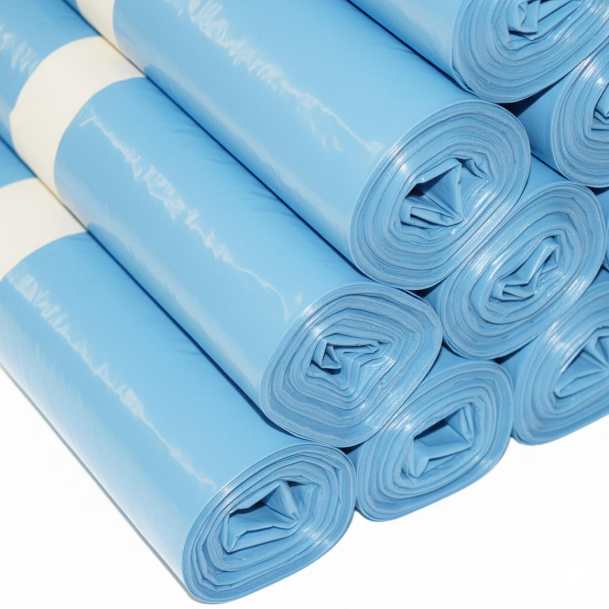 MÜLLSÄCKE Blau 120L 25 Stück Reißfest - Blau, Kunststoff (70/110cm) - Resch