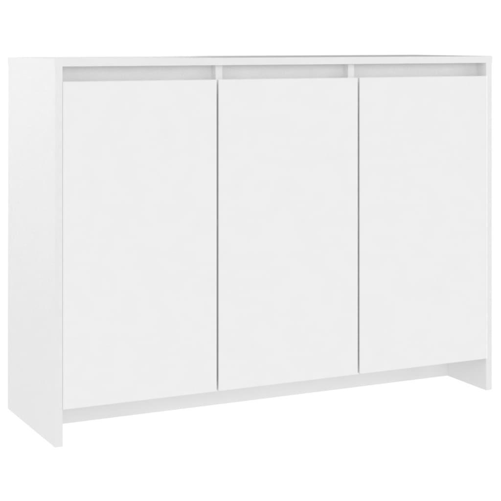 vidaXL Sideboard Weiß 33x75x102 cm