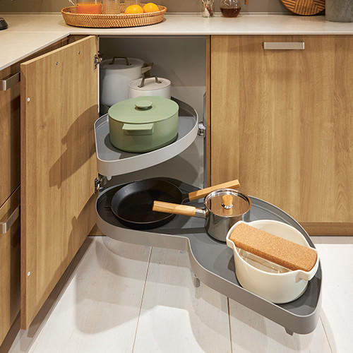 Tervezhető otthon látványkép - konyha sarokszekrény