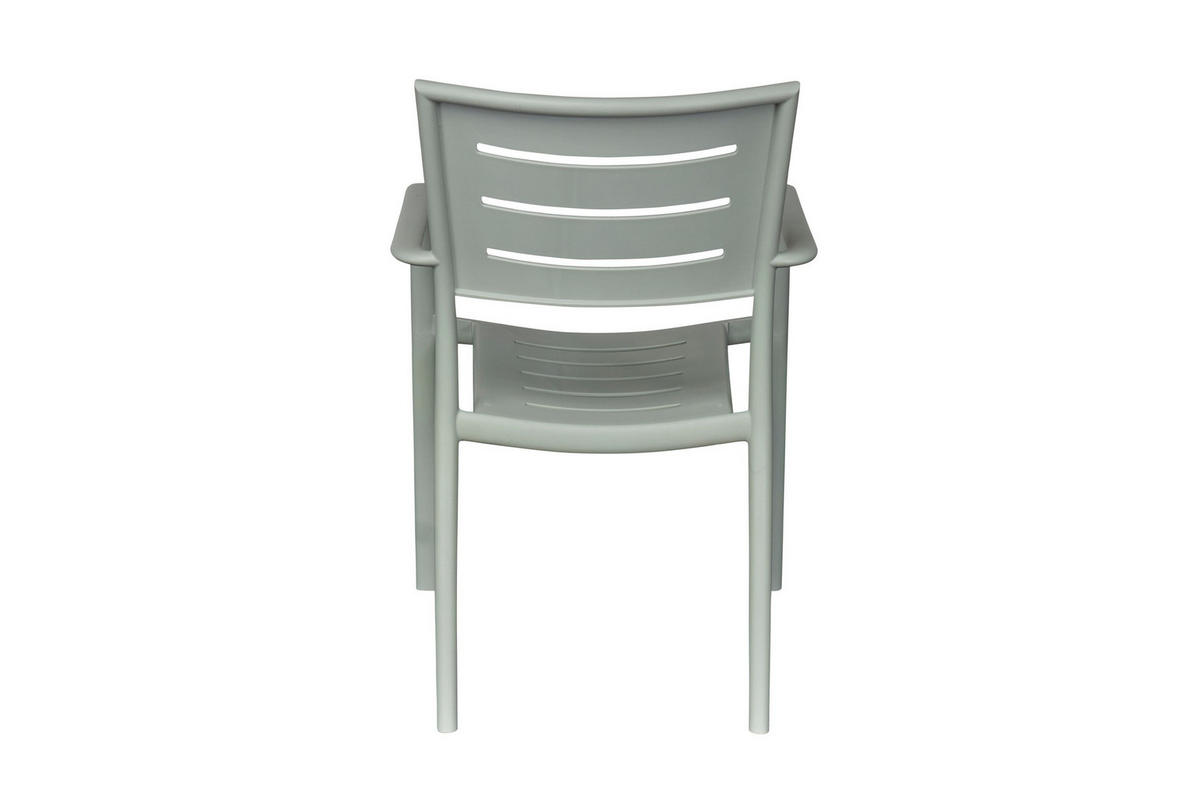 STAPELSTUHL Moroni 56x53x79 cm, Kunststoff, Grün - Grün, Kunststoff (53/79/56cm) - dasmöbelwerk