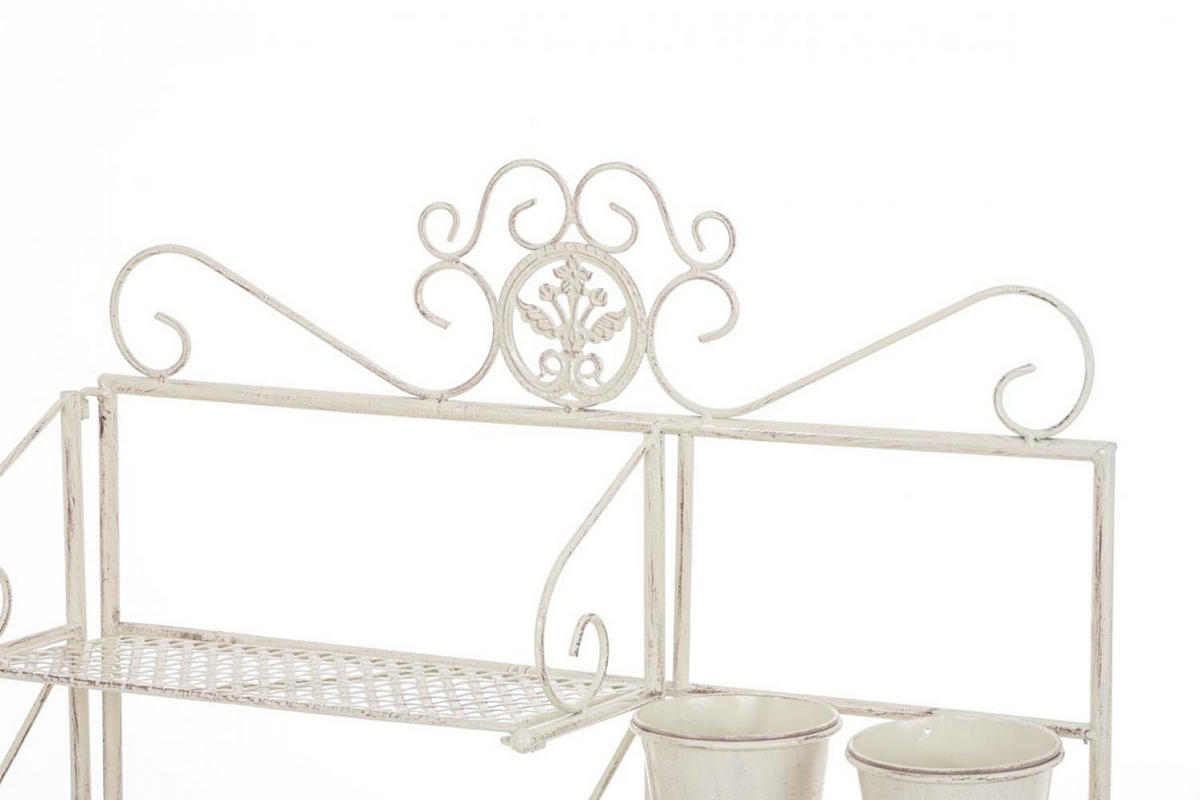 STANDREGAL Metall Antik-Creme - Creme, Metall (94/149/30cm) - CLP