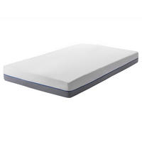 MATRATZE Memory Foam hart 80/200/20 cm Glee - Weiß, Textil (80/200cm) - Beliani