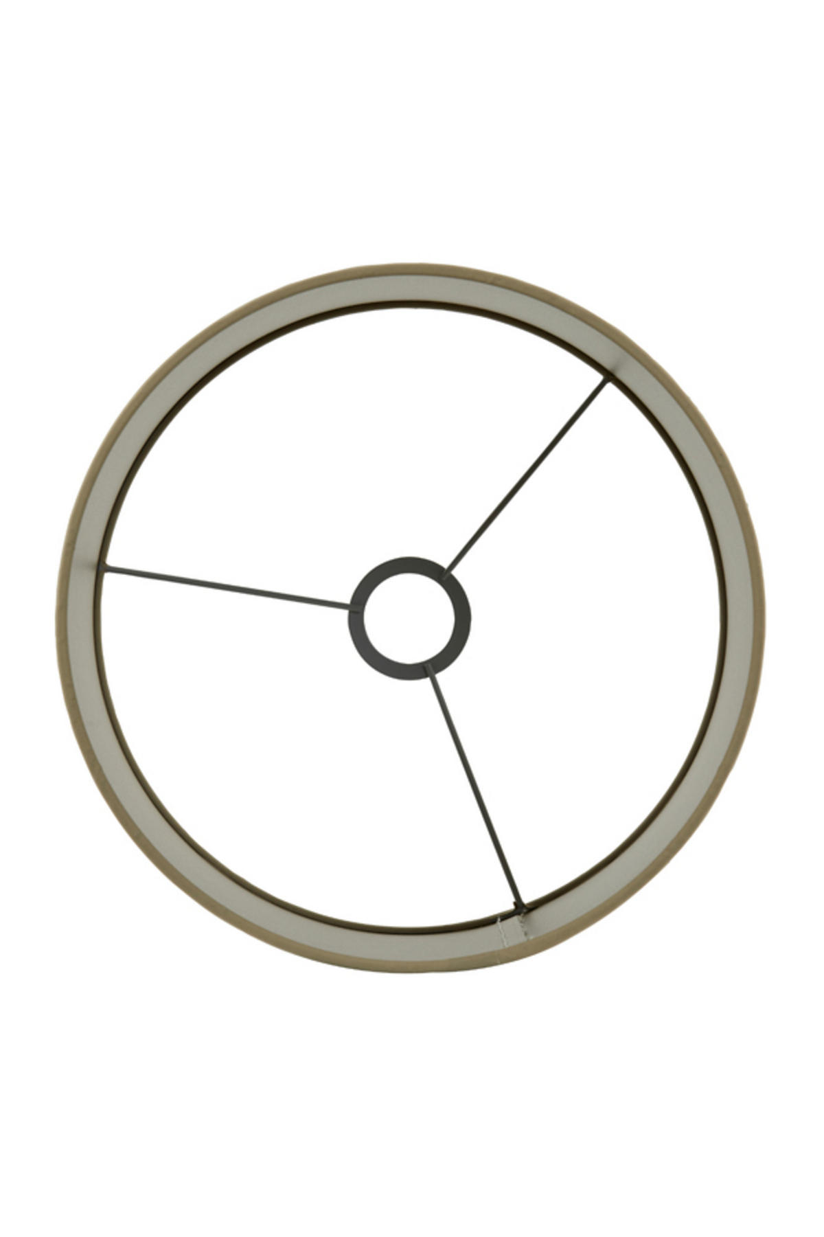 LAMPENSCHIRM Novita Weiß Ø25/18 cm - Weiß, Textil (25/25/18cm) - Light & Living