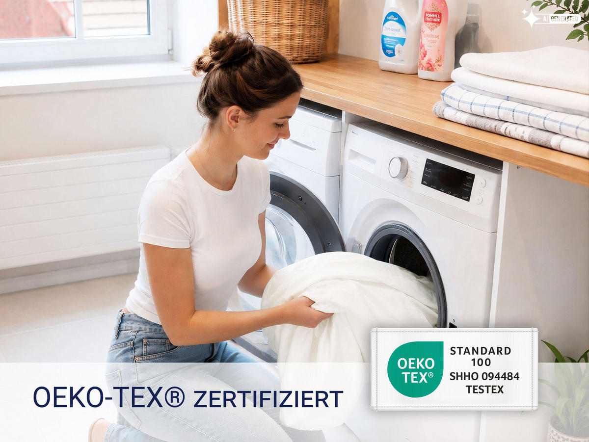 MATRATZENSCHONER, 90x200 cm, 100% Polyester, Weiß - Weiß, Textil (90/200cm) - Zollner