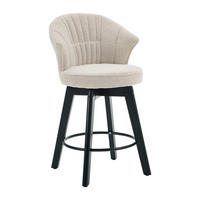 BARHOCKER DE-36256 2er-Set mit 360°-Drehung Beige - Beige, Metall (51/92.5/52.5cm) - ComfortXL