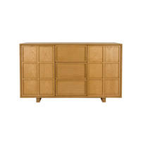 SIDEBOARD Raster Hoch Natur - Naturfarben, Holzwerkstoff (120/70/45cm) - Zuiver