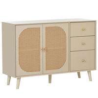 SIDEBOARD Cremeweiß 120/40/82,5 cm - Creme, Holzwerkstoff (40/82.5/120cm) - Urban Meuble