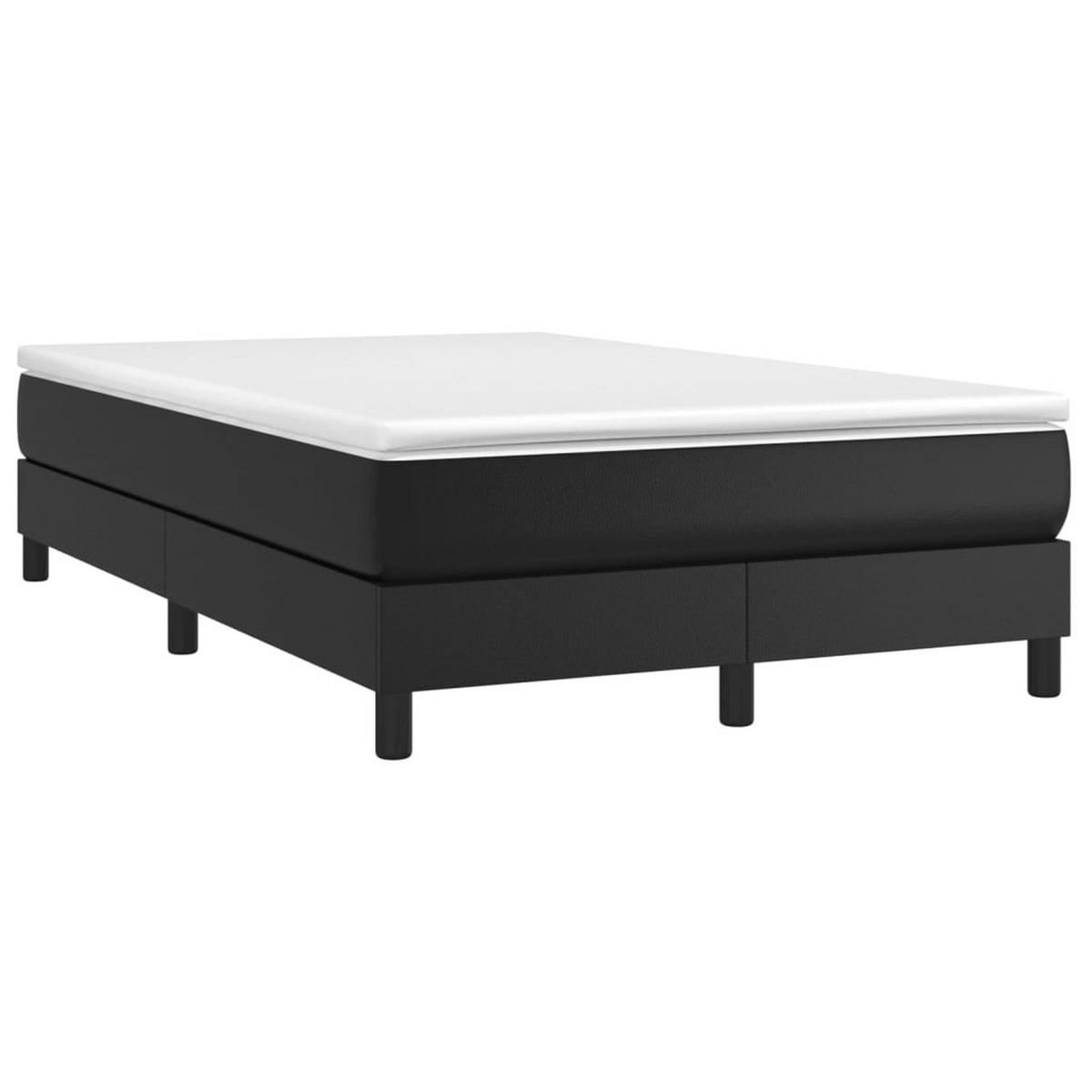 POLSTERBETT Quintero 120/203 cm - Schwarz, Holzwerkstoff (120/200cm) - Nettlife