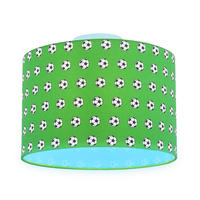 LED DECKENLEUCHTE Metall Grün - Grün, Kunststoff (30/30/25.5cm) - Globo Lighting