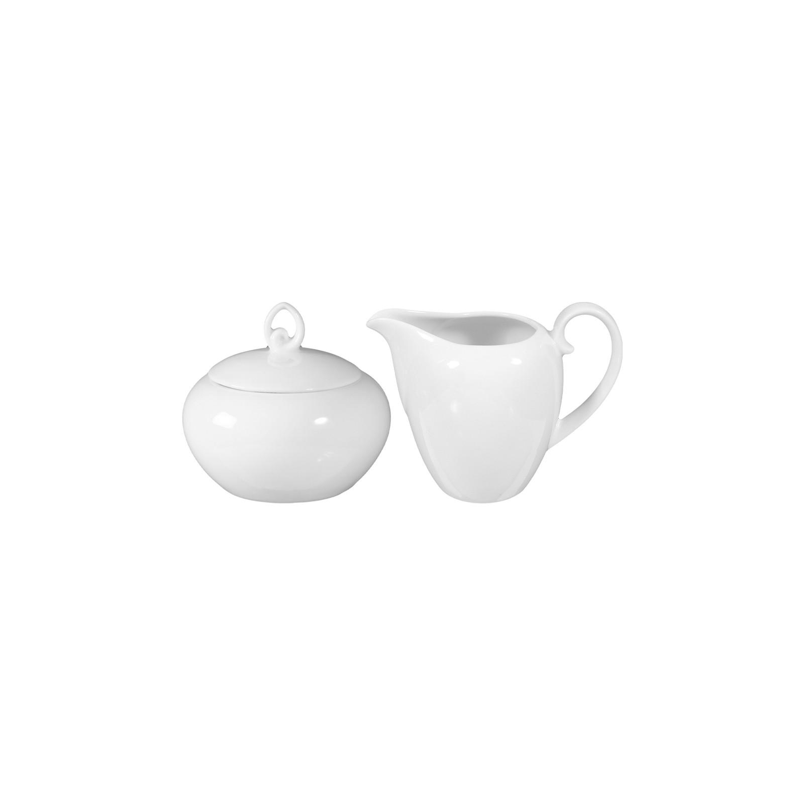 MILCH- UND ZUCKERSET Rondo/Liane weiß für 2 Personen 2er Set - Weiß, Keramik (1/1cm) - Seltmann Weiden