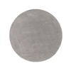 WOLLTEPPICH Bent Grau ø 200 cm rund - Grau, Textil (200/200cm) - benuta Nest