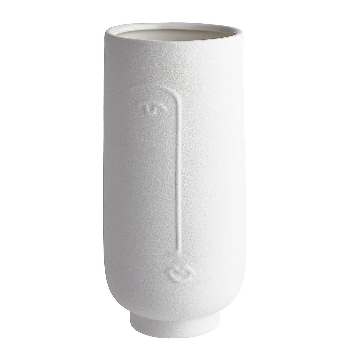 VASE Line Art - Weiß, Keramik (29cm) - Butlers