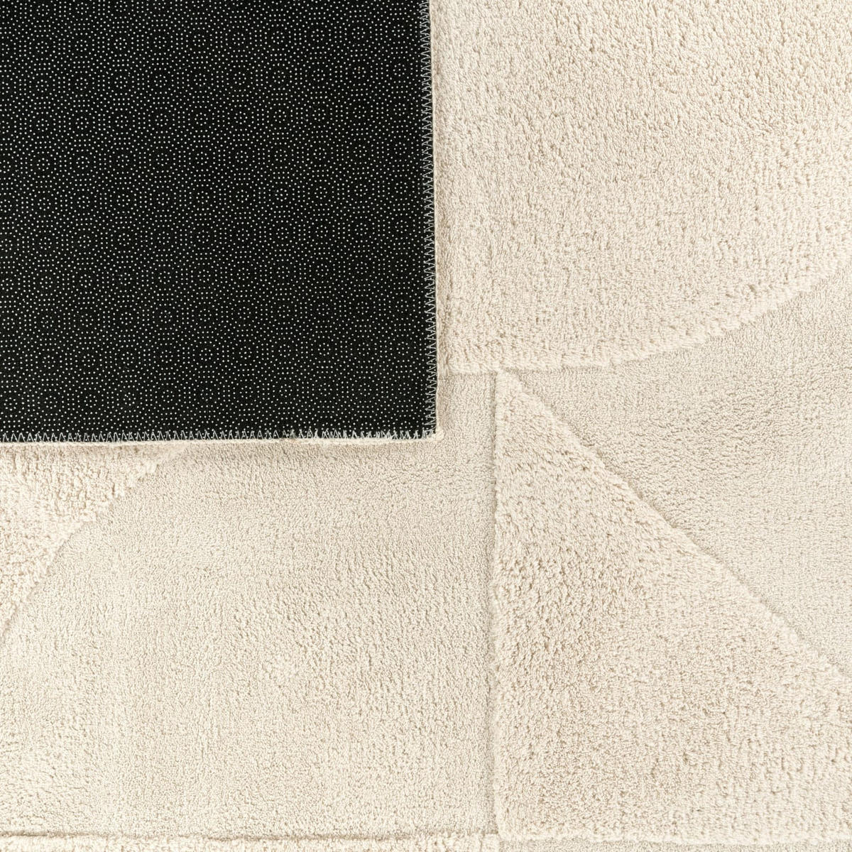 HOCHFLORTEPPICH Creme 120 x 160 cm - Creme, Kunststoff (120/160cm) - TT Home